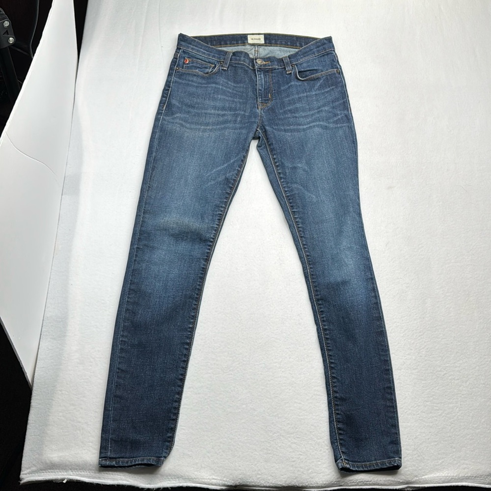 Hudson Jeans Krista Super Skinny size 28 dark wash denim blue jeans vnce